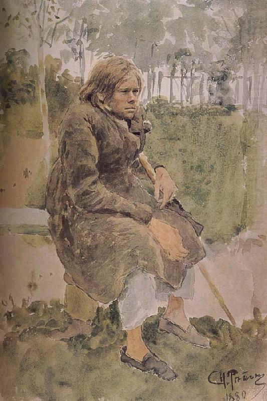 Humpback people, Ilia Efimovich Repin